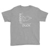 rabbit duck white Youth Tee