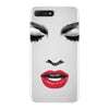girl eye face red libs iPhone 7 Plus Case