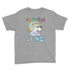 unicorns are born in june cute unicorn Youth Tee