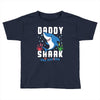 daddy shark doo doo doo family matching Toddler T-shirt
