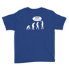 banksy funny human evolution indie Youth Tee