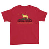 colifornia republic parody pugfornia republic Youth Tee