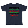 nobody's walking out on this fun old fashioned family christmas we're Toddler T-shirt