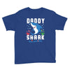 daddy shark doo doo doo family matching Youth Tee
