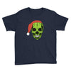 santa clous skeleton Youth Tee