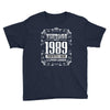 vintage made in 1989 perfectly aged a living legend Youth Tee