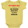 September Girls Baby Onesie