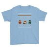 super mario chistmas ugly t shirts Youth Tee