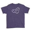rude hands, ideal gift or birthday present. Youth Tee
