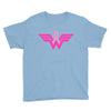 breast cancer wonder woman Youth Tee