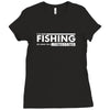 fishing Ladies Fitted T-Shirt