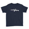 banksy style ak47 art   funny Youth Tee
