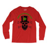 happy saint patrick day skull Long Sleeve Shirts