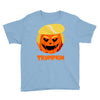 trumpkin funny donald trump pumpkin Youth Tee