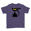 black cat Youth Tee