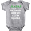 July Girls Baby Onesie