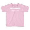 third grade squad Toddler T-shirt