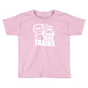 i like trains Toddler T-shirt