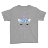 birthday unicorn family series brother Youth Tee