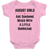 August Girls Baby Onesie