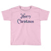 merry christmas colorful glitter Toddler T-shirt