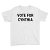 vote for cynthia Youth Tee