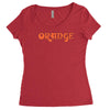 orange amplification new Women's Triblend Scoop T-shirt