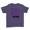we don't know how strong we are until being strong is the only choice Youth Tee
