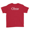 classy but i cuss a little Youth Tee