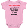 September Girls Baby Onesie