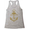 anchored faith Racerback Tank