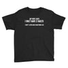 I Only Have Two Faults Funny T shirts Youth Tee