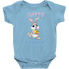 Bunny Happy Easter Baby Onesie