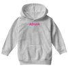 #drunk hashtag neon pink Youth Hoodie