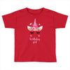 birthday unicorn family series birthday girl Toddler T-shirt