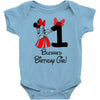 1 blessed birthday girl Baby Onesie