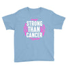 strong than cancer Youth Tee