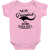 New Grandad 2018 Rokie Dept. Baby Onesie