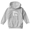 born to go fishing forced to work mens funny Youth Hoodie