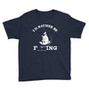 i'd rather be fishing Youth Tee