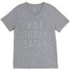 Not Today Satan V-Neck Tee