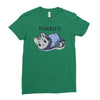 blanket purrito Ladies Fitted T-Shirt