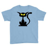 black cat Youth Tee