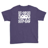 space alien qr code Youth Tee