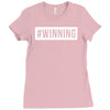 #winning printed Ladies Fitted T-Shirt