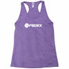 'fedex' roger federer Racerback Tank