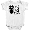 old school rock Baby Onesie
