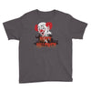 happy halloween clown Youth Tee