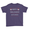 happy halloween witches Youth Tee