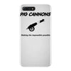 pig cannons making the impossible possible iPhone 7 Plus Case